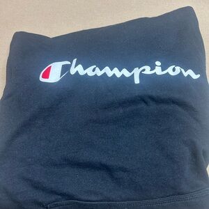 Champion Gray and Black Athletic Hoodie